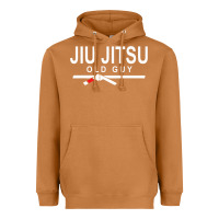 Meerkat Jiu Jitsu Old Guy Heavyweight Hoodie - tuanDangUi