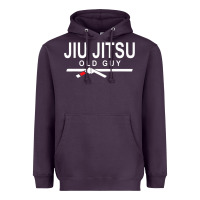 Plum Jiu Jitsu Old Guy Heavyweight Hoodie - tuanDangUi