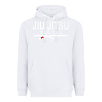 White Jiu Jitsu Old Guy Heavyweight Hoodie - tuanDangUi