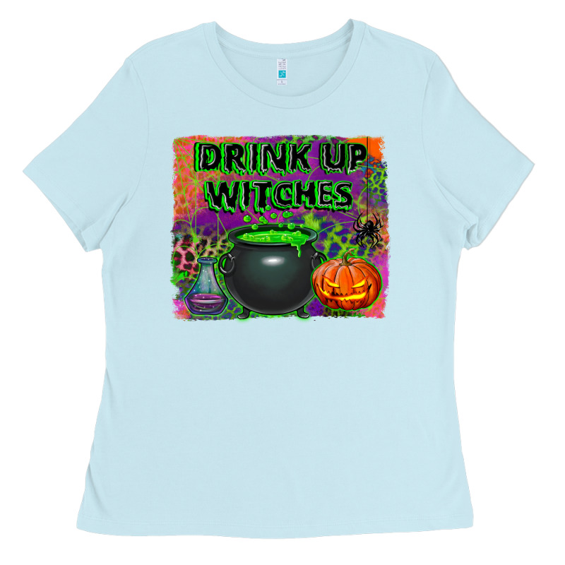 Drink Up Witches Ladies Tee by BundleAndBundleShop | Teevron