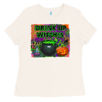 Bone drink up witches Ladies Tee - BundleAndBundleShop