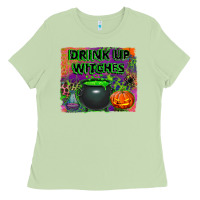 Matcha drink up witches Ladies Tee - BundleAndBundleShop