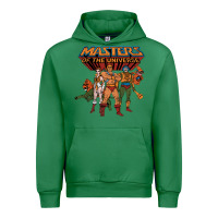 Emerald he man white color Urban Hoodie - tuanDangUi
