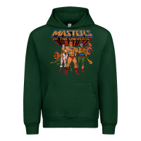 Forest Green he man white color Urban Hoodie - tuanDangUi