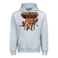 Heather Grey he man white color Urban Hoodie - tuanDangUi