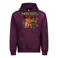 Mauve Wine he man white color Urban Hoodie - tuanDangUi