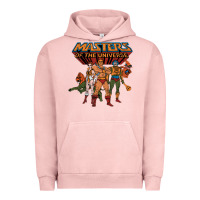 Pigment Salmon he man white color Urban Hoodie - tuanDangUi