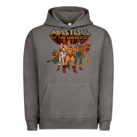 Pigment Tornado he man white color Urban Hoodie - tuanDangUi