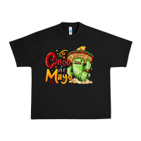 Black Cinco de mayo with cactus Urban Heavy Tee - NancyCooperArtShop