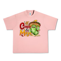 Salmon Cinco de mayo with cactus Urban Heavy Tee - NancyCooperArtShop