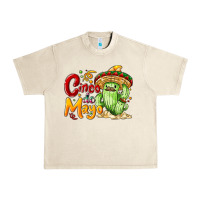 Sandshell Cinco de mayo with cactus Urban Heavy Tee - NancyCooperArtShop