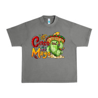 Tornado Cinco de mayo with cactus Urban Heavy Tee - NancyCooperArtShop
