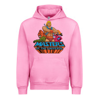 Fuchsia Pink he man white color 1 Urban Hoodie - tuanDangUi
