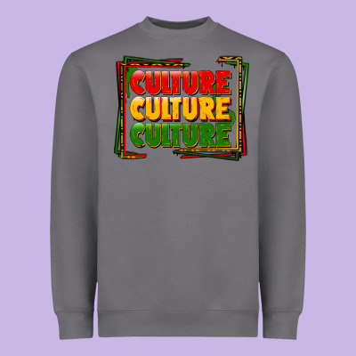 Culture Heavyweight Sweatshirt Designed By Fadigitalartstudio