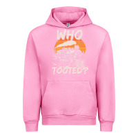 Fuchsia Pink Who Tooted Funny Train Lovers And Railroad Retro Vintage Urban Hoodie - tuanDangUi