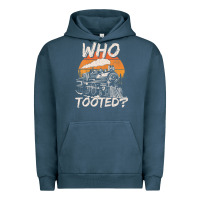Pigment Midnight Navy Who Tooted Funny Train Lovers And Railroad Retro Vintage Urban Hoodie - tuanDangUi