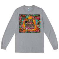 Heather Grey mama bear leopard and aztec Long Sleeve Tee - RanaPortraitStore