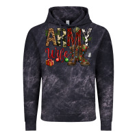 Cloud Black Christmas Army wife Vintage Hoodie - NancyCooperArtShop