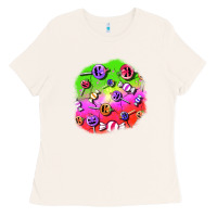 Bone halloween candy  patches Ladies Tee - BundleAndBundleShop