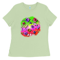 Matcha halloween candy  patches Ladies Tee - BundleAndBundleShop