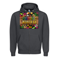 Smoke hispanic heritage tumbler Zipper Hoodie - BundleAndBundleShop