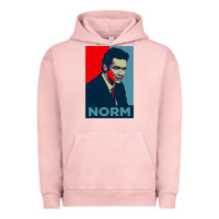 Pigment Salmon Norm macdonald political poster Urban Hoodie - tuanDangUi