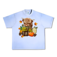Grape Ice Heifer with Pumpkins Urban Heavy Tee - texasbilliewilder