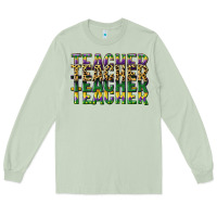 Matcha teacher mardi gras Long Sleeve Tee - CowGirlArtShop