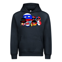 Navy countryballs pullover Urban Hoodie - tuanDangUi