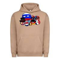 Pigment Burro countryballs pullover Urban Hoodie - tuanDangUi