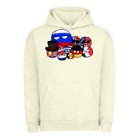 Pigment Pistachio countryballs pullover Urban Hoodie - tuanDangUi