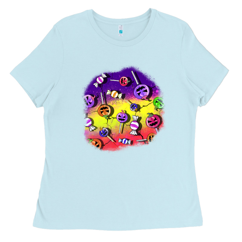 Halloween Candy  Patches Ladies Tee by BundleAndBundleShop | Teevron