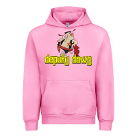 Fuchsia Pink deputy dawg morning cartoons Urban Hoodie - tuanDangUi
