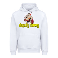 White deputy dawg morning cartoons Urban Hoodie - tuanDangUi