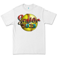 White softball senior 2023 Premium Tee - BundleAndBundleShop