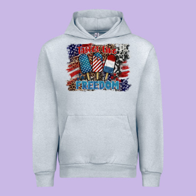 Tastes Like Freedom Urban Hoodie Designed By Barkaloodesign