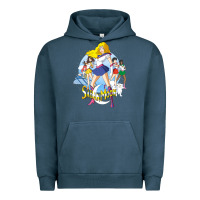 Pigment Midnight Navy saban moon Urban Hoodie - tuanDangUi