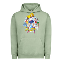 Pigment Oil Green saban moon Urban Hoodie - tuanDangUi
