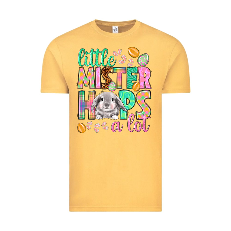 Little Mister Hops A Lot Vintage Tee by NancyCooperArtShop | Teevron