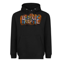 Black home america Heavyweight Hoodie - SublimationCraftShop