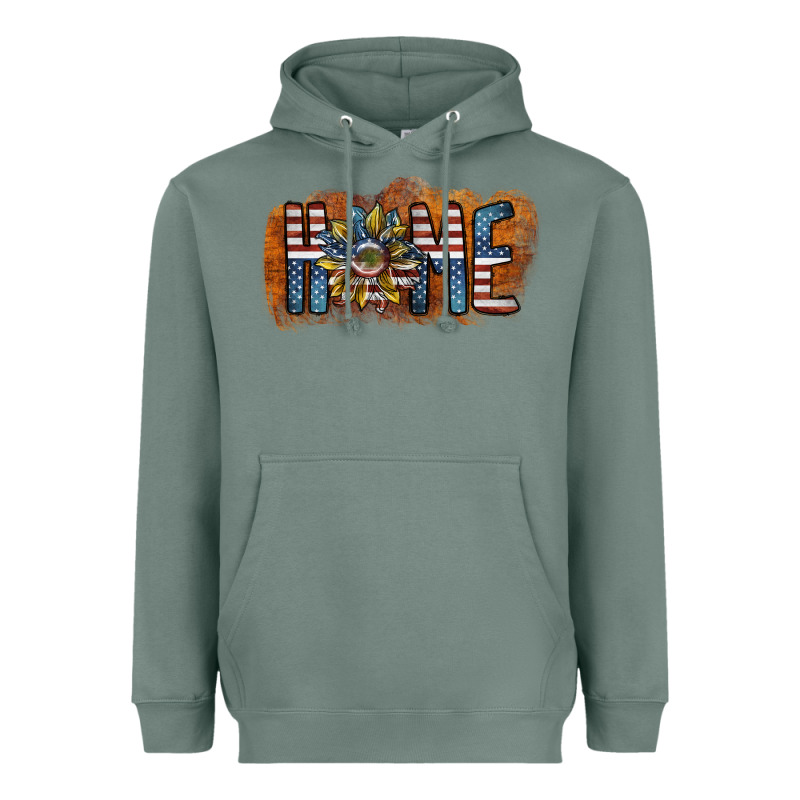 Home America Heavyweight Hoodie by SublimationCraftShop | Teevron