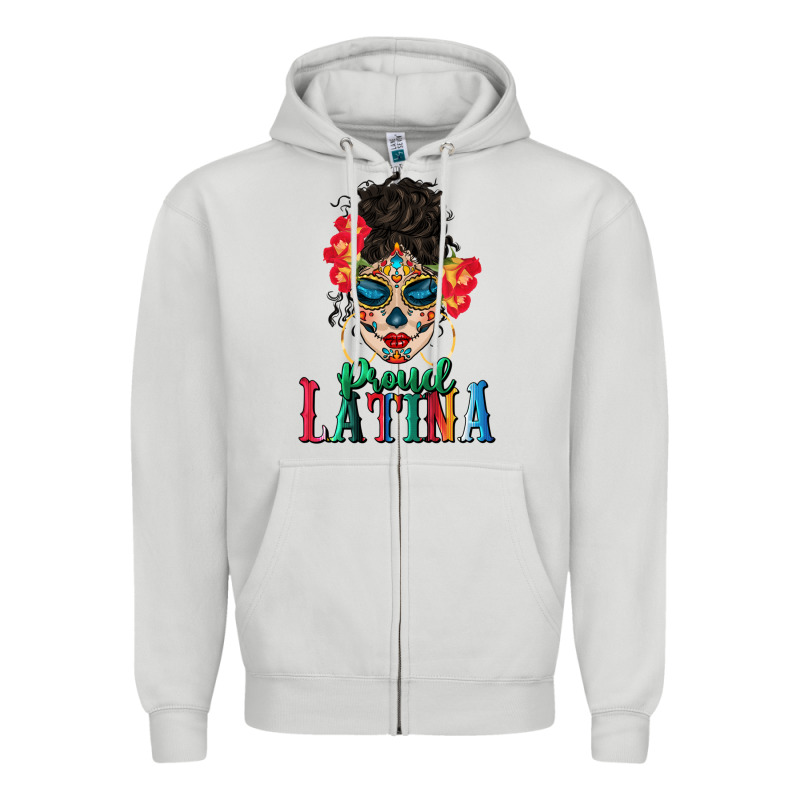 Proud Latina Zipper Hoodie by BundleAndBundleShop | Teevron