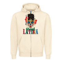 Sandshell proud latina Zipper Hoodie - BundleAndBundleShop