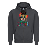 Smoke proud latina Zipper Hoodie - BundleAndBundleShop
