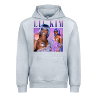 Heather Grey lil kim Urban Hoodie - tuanDangUi