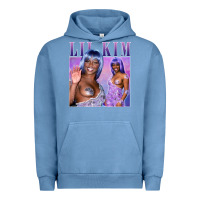 Pigment Pebble Blue lil kim Urban Hoodie - tuanDangUi