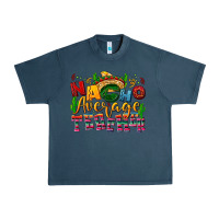 Midnight Navy Nacho average Teacher Urban Heavy Tee - NancyCooperArtShop