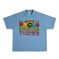 Pebble Blue Nacho average Teacher Urban Heavy Tee - NancyCooperArtShop