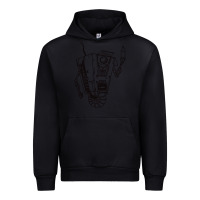 Black b&w claptrap   borderlands Urban Hoodie - tuanDangUi