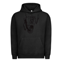 Pigment Black b&w claptrap   borderlands Urban Hoodie - tuanDangUi